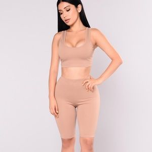 Biker short set